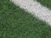 Prato sintetico applicato su campo da calcio